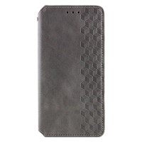Чохол-книжка Xiaomi Redmi Note 15, GETMAN Cubic, Сірий