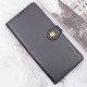 Чехол-книжка Motorola Moto G17, GETMAN Gallant, Черный