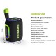 Колонка Bluetooth Hopestar H57 Mini, Черный