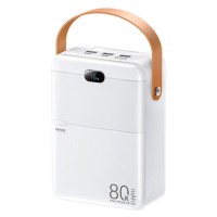 Павербанк (Power Bank) Remax RPP-118 Piloteer, 80000 mAh, Белый