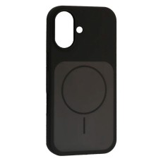 Чохол Apple iPhone 17, Air Beats Two Colors, Charcoal Grey-Black, MagSafe, Сірий