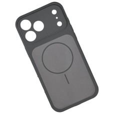 Чохол Apple iPhone 13 Pro, Silicone Case Vision, Charcoal Black, MagSafe, Чорний