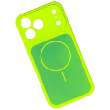 Чохол Apple iPhone 13 Pro, Silicone Case Vision, MagSafe, Зелений