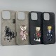Чохол Apple iPhone 13, Teddy Bear Embroidered, Помаранчевий