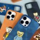 Чохол Apple iPhone 13, Teddy Bear Embroidered, Помаранчевий