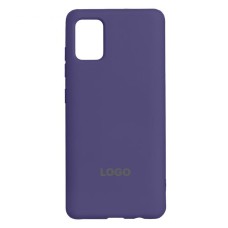 Чохол Samsung A415 Galaxy A41, Original Soft Case, Фіолетовий