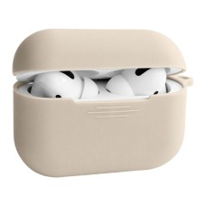 Чохол Apple AirPods Pro 3, Silicone Classic Case, Stone, Сірий