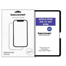 Защитное стекло Apple iPad Air 13 2026, BeCover, 10D, Черный