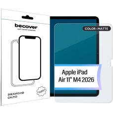 Защитное стекло Apple iPad Air 11 2026, BeCover, Прозрачный