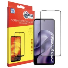 Захисне скло Motorola Moto G57 Power, XT2537 Moto G57, Dengos, Чорний