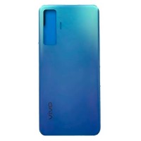 Задняя крышка Vivo X50, (High quality), Синий
