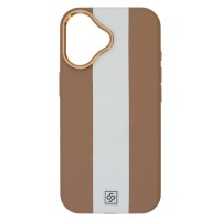 Чохол Apple iPhone 16, Rally, Beige-White, MagSafe, Бежевий