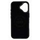 Чехол Apple iPhone 17, Rally, MagSafe, Black-White, Черный