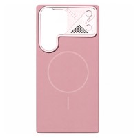 Чехол Samsung Galaxy S25, Epik Synq, MagSafe, Розовый