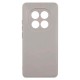 Чохол Infinix Smart 10, GETMAN Liquid Silk, Сірий