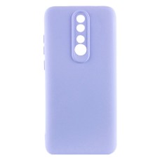 Чохол Xiaomi Redmi 8, GETMAN Liquid Silk, Light Purple, Фіолетовий