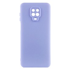 Чохол Xiaomi Redmi Note 9 Pro, Redmi Note 9 Pro Max, Redmi Note 9S, GETMAN Liquid Silk, Light Purple, Фіолетовий