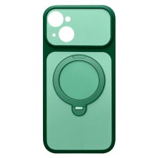 Чохол Apple iPhone 13, Ummi Full Camera HQ Ring, MagSafe, Зелений