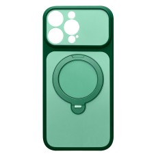 Чохол Apple iPhone 13 Pro, Ummi Full Camera HQ Ring, MagSafe, Зелений