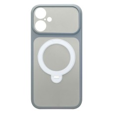Чохол Apple iPhone 17, Ummi Full Camera HQ Ring, MagSafe, Сірий