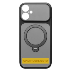 Чохол Apple iPhone 17 Air, Ummi Full Camera HQ Ring, MagSafe, Чорний