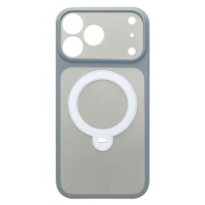 Чохол Apple iPhone 17 Pro, Ummi Full Camera HQ Ring, MagSafe, Сірий