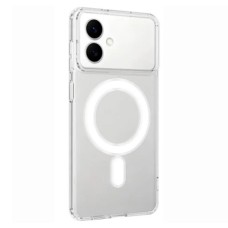 Чохол Samsung Galaxy S26 Edge, Galaxy S26 Plus, Silicone Classic Case, MagSafe, Прозорий