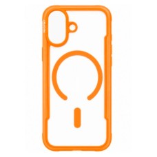 Чохол Apple iPhone 17, NJ0YNY Steel Armor Case RG, MagSafe, Помаранчевий