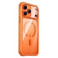 Чохол Apple iPhone 17 Pro Max, NJ0YNY Steel Armor Case, MagSafe, Помаранчевий