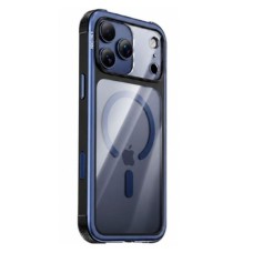 Чохол Apple iPhone 17 Pro Max, NJ0YNY Steel Armor Case, MagSafe, Синій