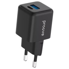 Мережевий зарядний пристрій Proove Pocket GaN Plus WCPG25111201, Чорний