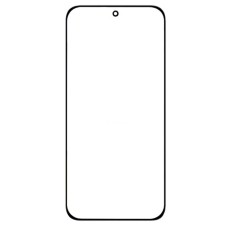 Корпусне скло дисплея Xiaomi Poco F8 Ultra, Чорний