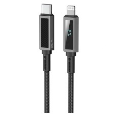 USB кабель Wiwu C080 Warriors Apple iPhone SE 2022, iPhone 14 Pro Max, iPhone 14 Plus, iPhone 14 Pro, iPhone 14, iPhone 13 Pro, iPhone 13 Mini, iPhone 13, iPhone 13 Pro Max, iPhone 12 Mini, iPhone 12 Pro Max, Lightning, 1.0 м., Черный