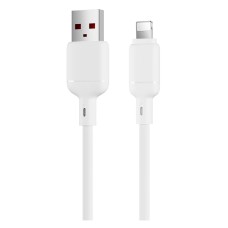 USB кабель Wiwu C087 Stellar Apple iPhone SE 2022, iPhone 14 Pro Max, iPhone 14 Plus, iPhone 14 Pro, iPhone 14, iPhone 13 Pro, iPhone 13 Mini, iPhone 13, iPhone 13 Pro Max, iPhone 12 Mini, iPhone 12 Pro Max, Lightning, 1.0 м., Білий