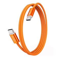 USB кабель Wiwu C101 Essen, Type-C, 1.5 м., Помаранчевий