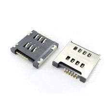 Роз'єм на SIM карту LG D285 Optimus L65 Dual, D325 Optimus L70 Dual, D380 Optimus L80 Dual, E455 Optimus L5 Dual, E615 Optimus L5 Dual, P715 Optimus L7 II Dual, T370 Cookie Smart, T375 Cookie Smart