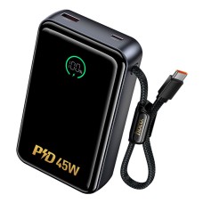 Павербанк (Power Bank) Hoco Q54 Shine, 20000 mAh, Серый