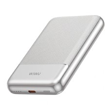 Павербанк (Power Bank) Wiwu P089 Seraph, 10000 mAh, Серебряный