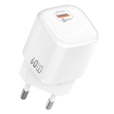Сетевое зарядное устройство Wiwu G037 Jelly, Белый