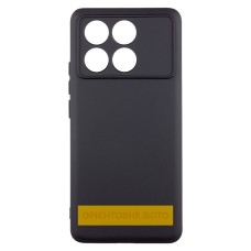 Чохол Xiaomi Poco X8 Pro Max, GETMAN Liquid Silk, Чорний