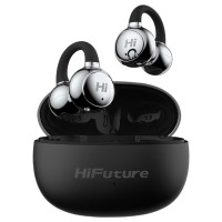 Наушники безпроводные HiFuture Flexclip, Стерео, Черный