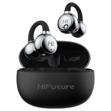 Наушники безпроводные HiFuture Flexclip, Стерео, Черный