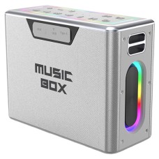 Колонка Bluetooth HiFuture MusicBox, Серебряный