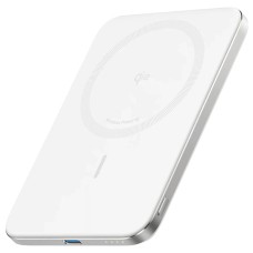 Повербанк (Power Bank) Anker Nano MagGo Slim, 5000 mAh, Білий