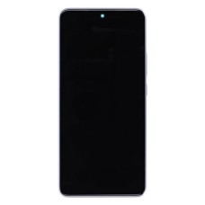 Дисплей Xiaomi Poco M7 Pro 5G, Redmi Note 14 5G, (Original), з сенсором, з рамкою, Срібний