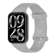 Ремінець Xiaomi Mi Band 8 Pro, Mi Band 9 Pro, Redmi Watch 4, Silicone Band, Light Grey, Сірий