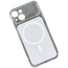 Чохол Apple iPhone 13, Neon Pulse, MagSafe, Білий