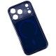Чохол Apple iPhone 13, Neon Pulse, MagSafe, Синій