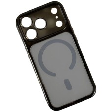 Чохол Apple iPhone 13, Neon Pulse, MagSafe, Сірий