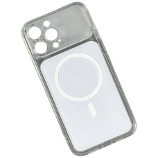 Чохол Apple iPhone 15 Pro Max, Neon Pulse, MagSafe, Білий